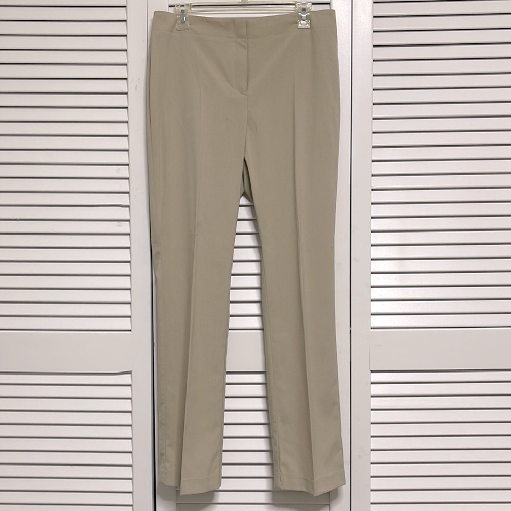 CHICOS Dress Slacks, light khaki color, Size 1(12)